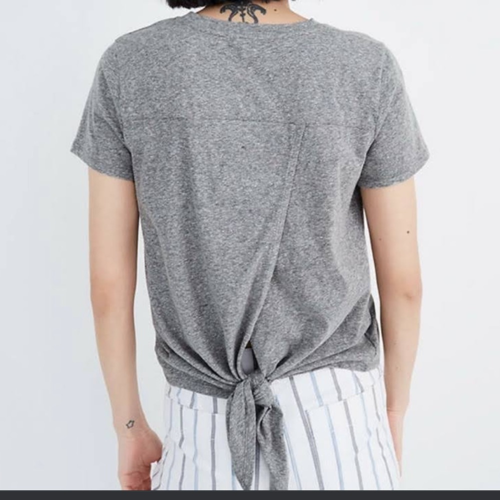 Madewell Tie Back Tee